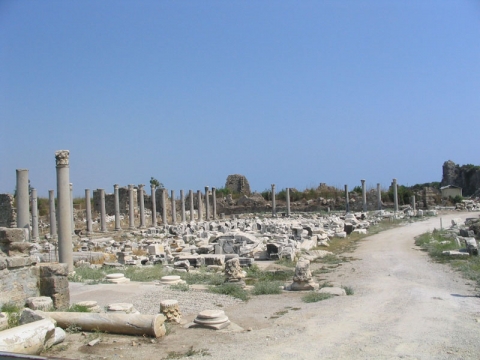 Развалины рынка Агора (Agora)